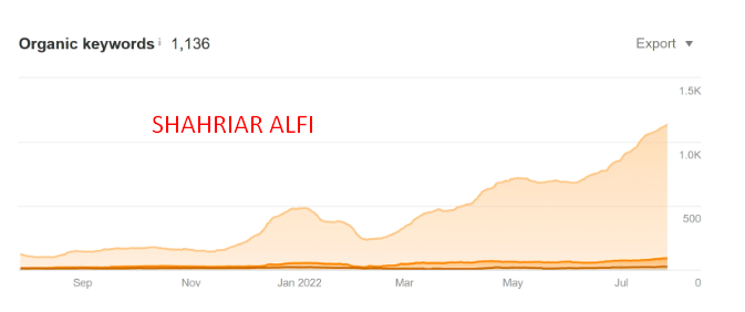 SEO case Study by shahriar alfi